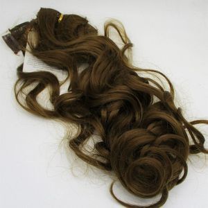 𝅺pretty Shop 21 inch golden brown 10 piece Hair Extensions